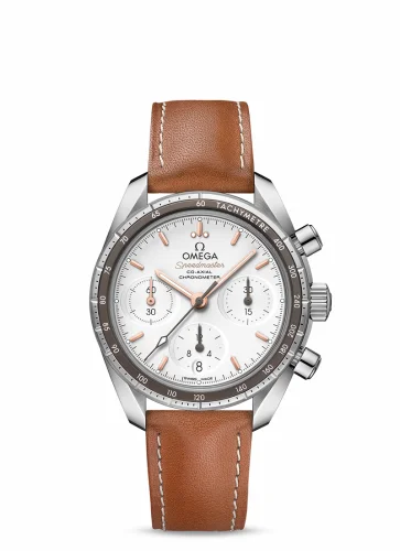 Omega Speedmaster Co-Axial 38 Stainless Steel / Silver / Strap 324.32.38.50.02.001 (32432385002001)
